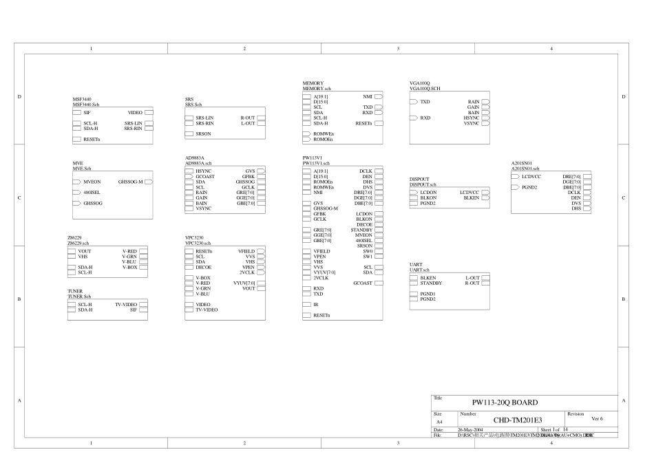 长虹CHD-TM20E3液晶彩电原理图_长虹CHD-TM20E3液晶彩电图纸.pdf_第1页