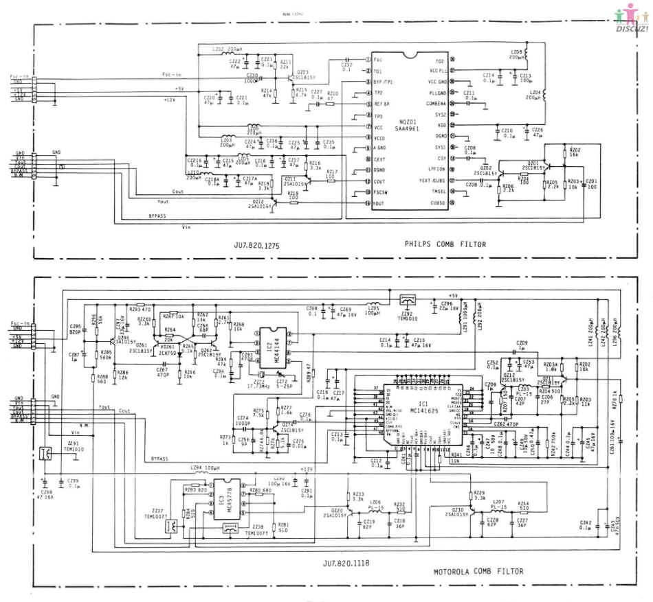 长虹C2595彩电原理图_C2595-2.pdf_第1页