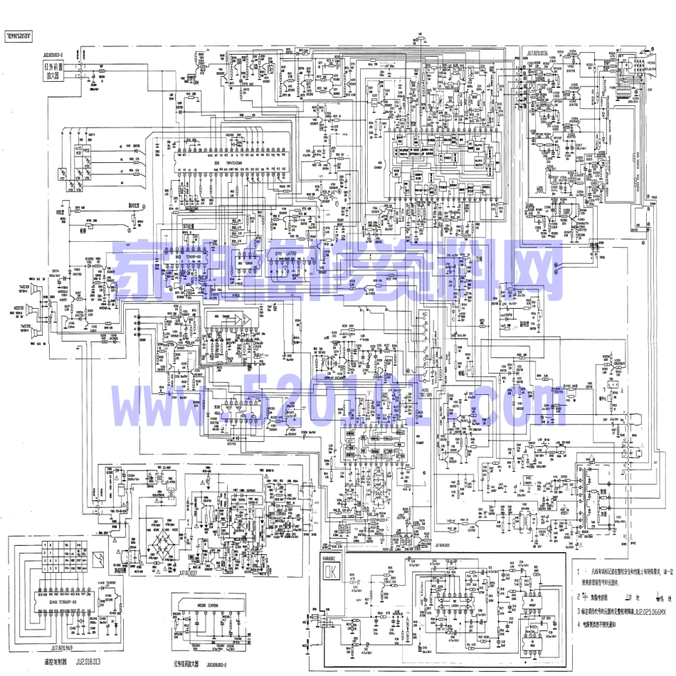 长虹C2165(TMP47C433AP+TA7680+TA7698)彩电图纸.pdf_第1页