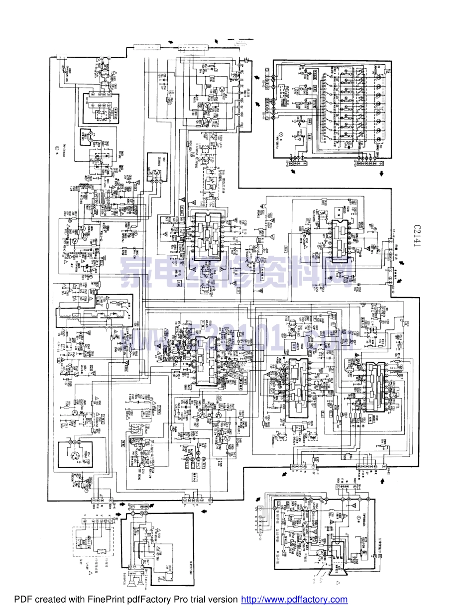 长虹C2141 C2143(M11)彩电图纸.pdf_第1页