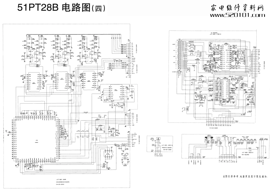 长虹51PT28B彩电原理图_长虹51PT28B电路图4.pdf_第1页