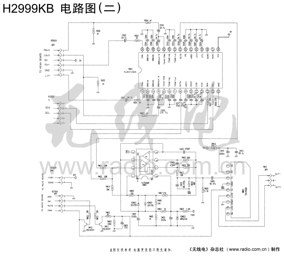 长虹 H2999KB彩电原理图_长虹H2999KB-2.pdf_第1页