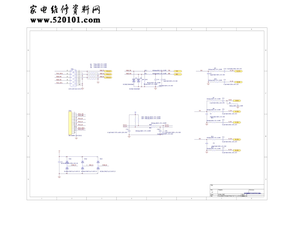 杂牌显示器电视一体机NT68625MFG TB1334FG SC7313S TEA2025B电路图.pdf_第1页