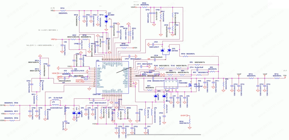 一款采用奇美屏CM501电路原理图.pdf_第1页