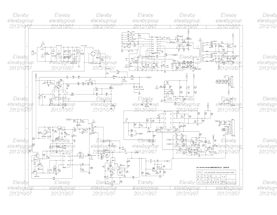 液晶电视K-150S1电源板电路图.pdf_第1页