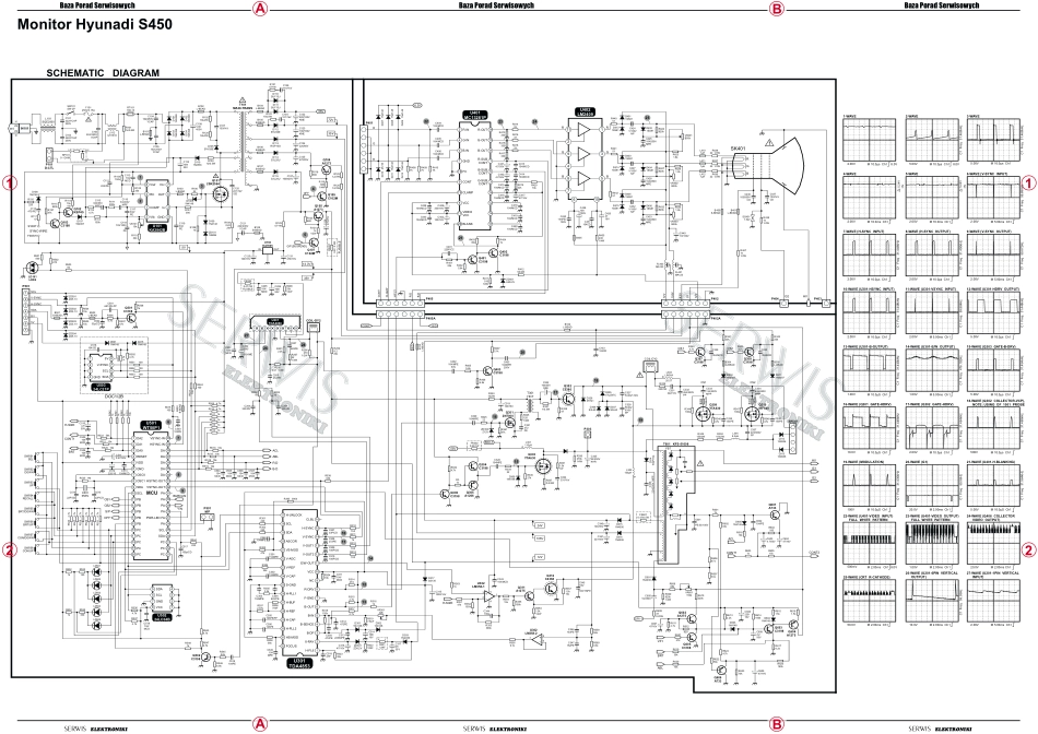 现代S450显示器电路原理图.pdf_第1页