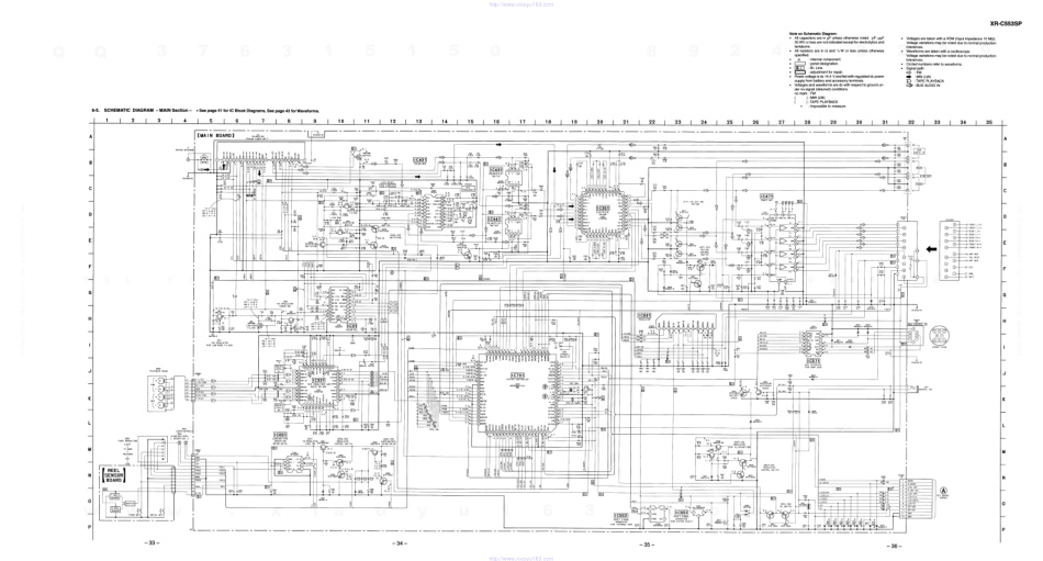 先锋PIONEER XR-C553SP电路图.pdf_第1页