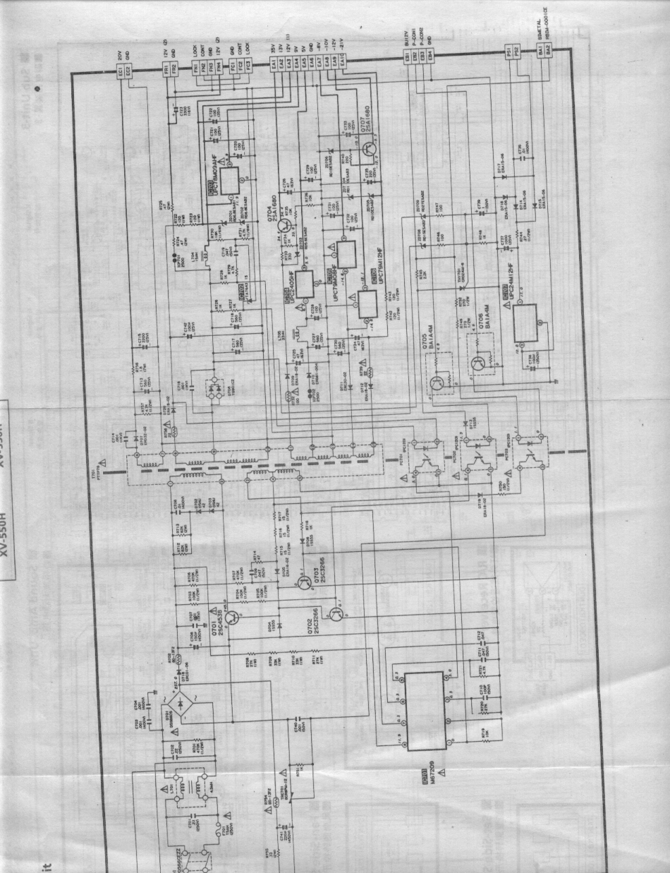 夏普XV-55H电路图纸_电源电路.pdf_第1页