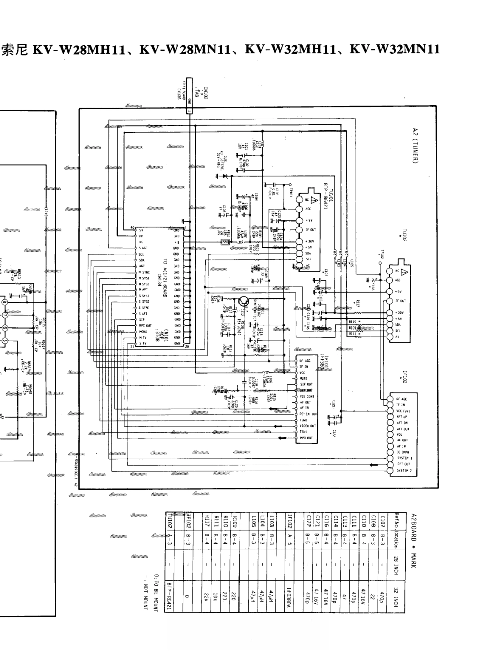 索尼KV-W32MN11彩电原理图_索尼  KV-W28MH11、KV-W28MN11、KV-W32MH11、KV-W32MN11(16).pdf_第1页