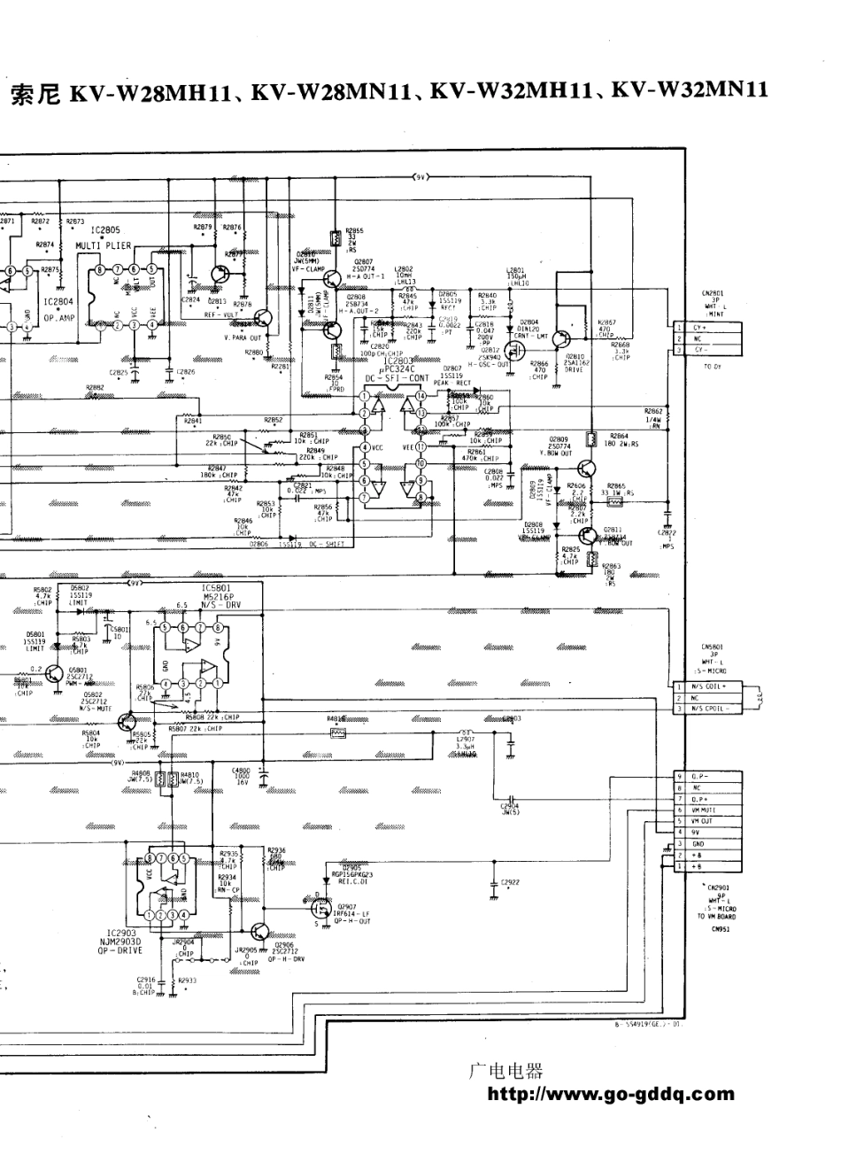 索尼KV-W32MN11彩电原理图_索尼  KV-W28MH11、KV-W28MN11、KV-W32MH11、KV-W32MN11(08).pdf_第1页