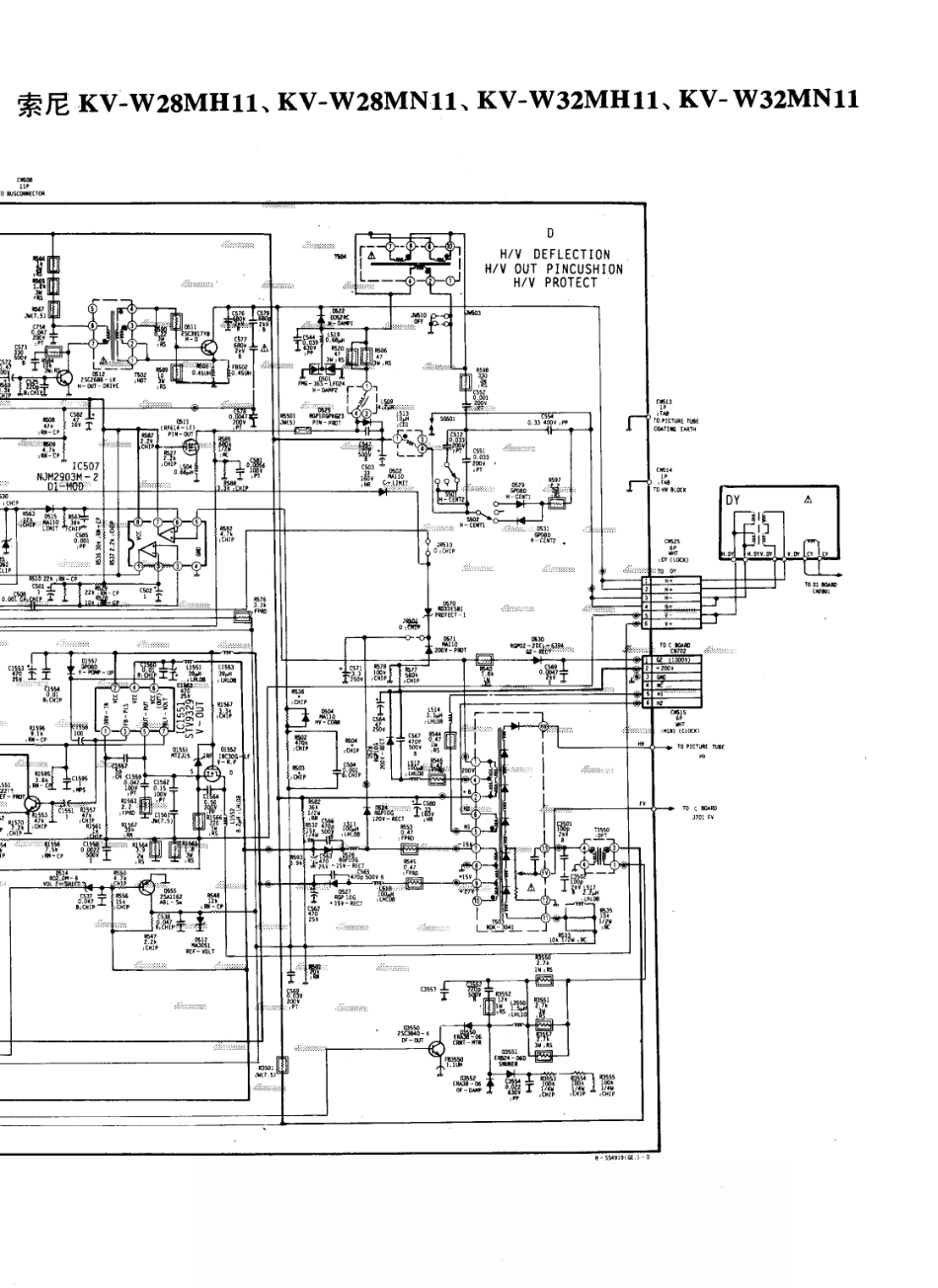 索尼KV-W32MN11彩电原理图_索尼  KV-W28MH11、KV-W28MN11、KV-W32MH11、KV-W32MN11(04).pdf_第1页