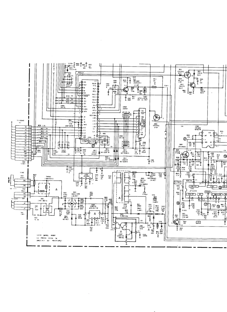 索尼KV-RM677C彩电原理图_索尼  KV-2552M9、KV-2553TC、KV-RM677C(07).pdf_第1页