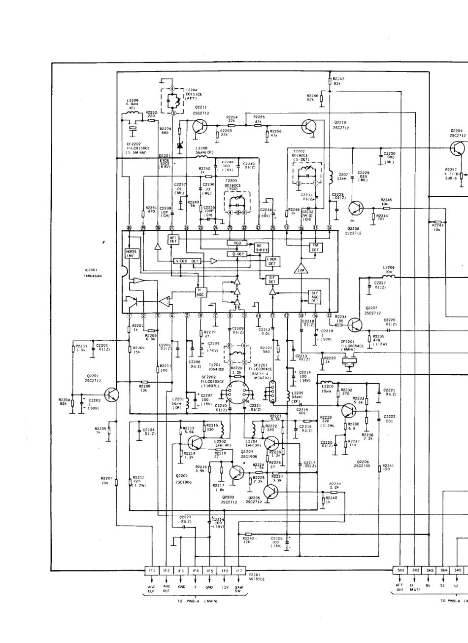 夏普W328彩电电路原理图_夏普  W328(13).pdf_第1页