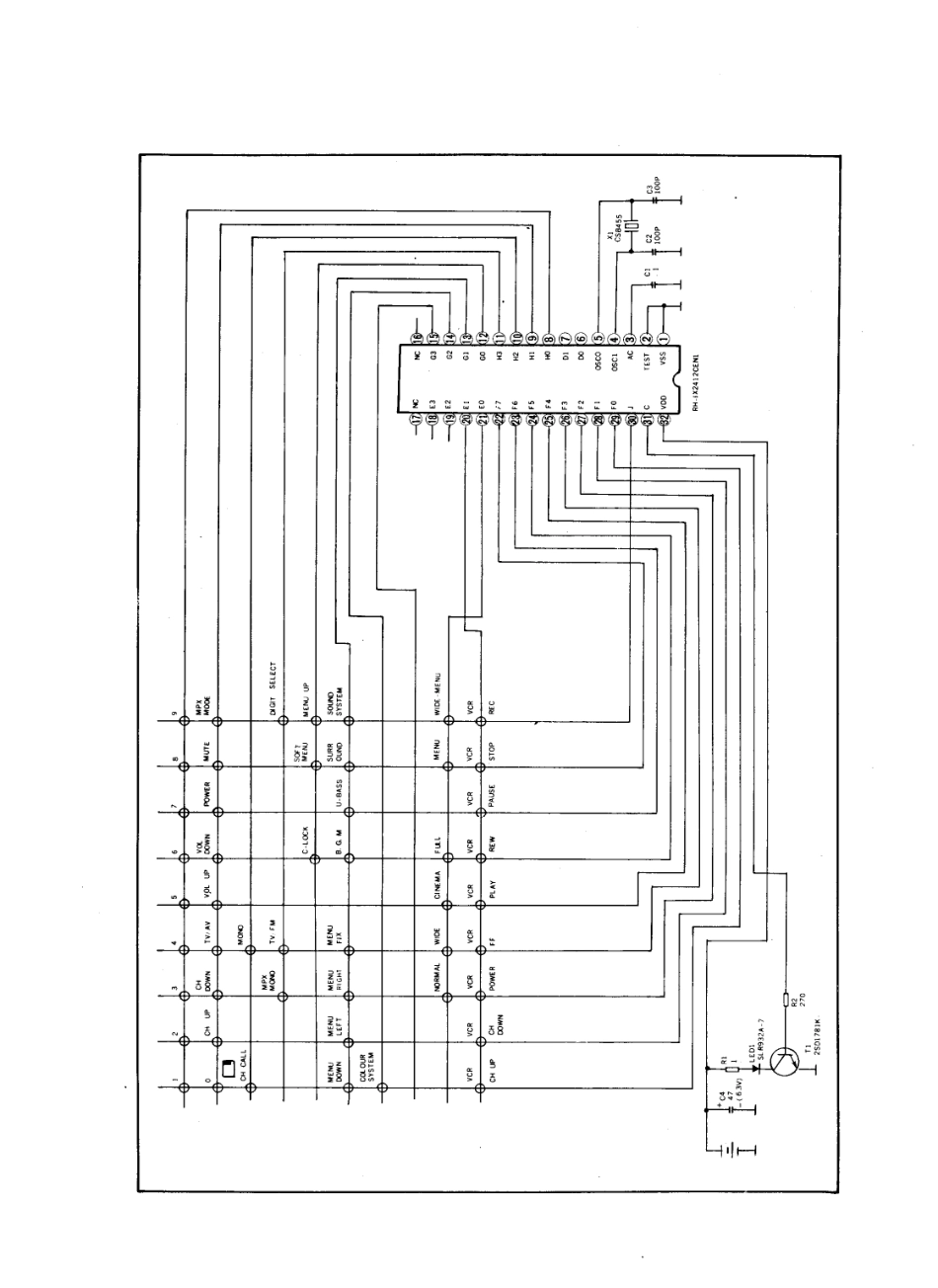 夏普W328彩电电路原理图_夏普  W328(09).pdf_第1页