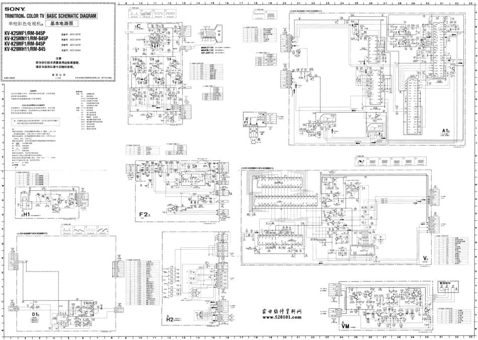 索尼KV-K29MH11彩电电路原理图.pdf_第1页