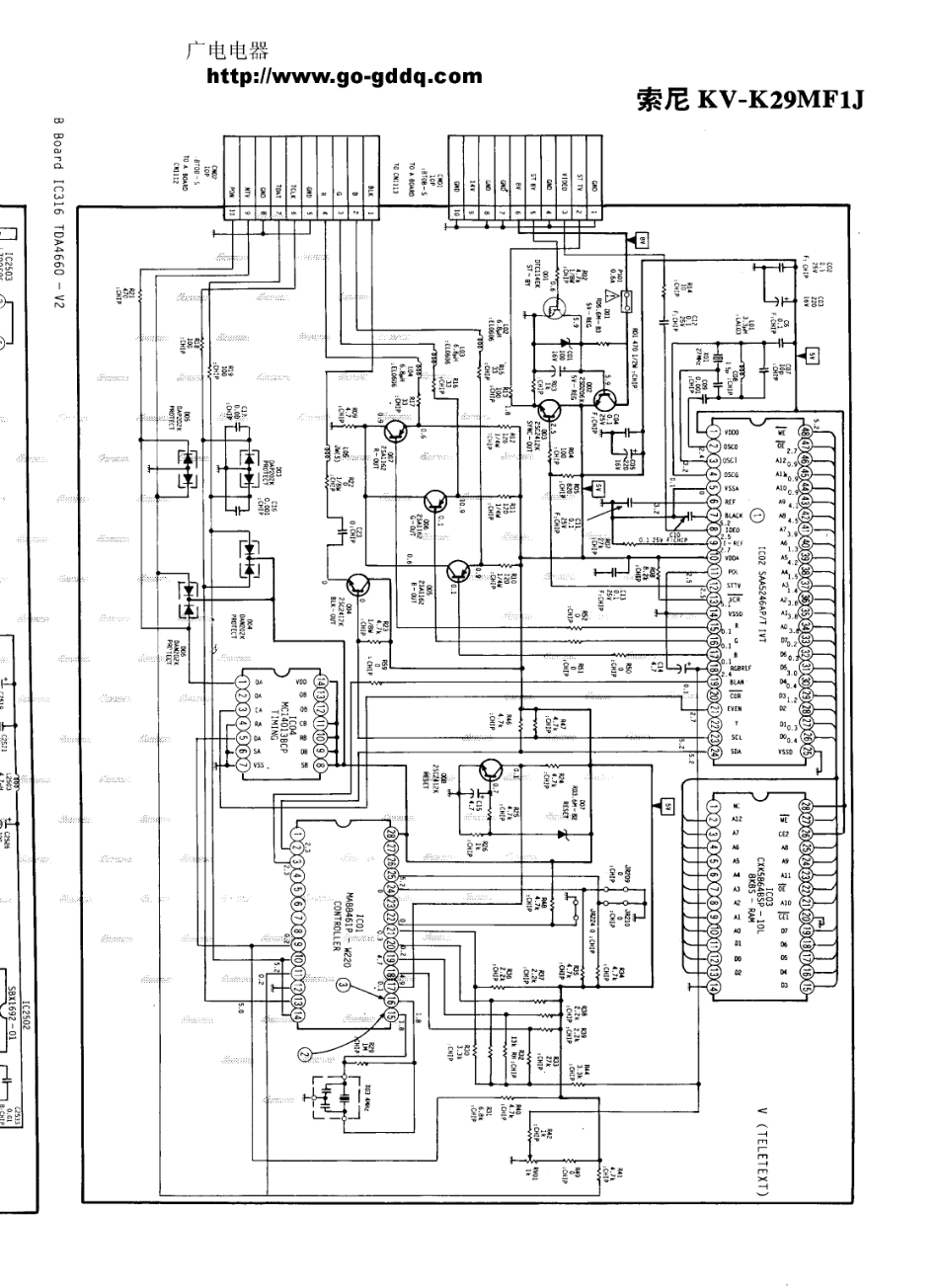 索尼KV-K29MF1J彩电原理图_索尼  KV-K29MF1J(16).pdf_第1页