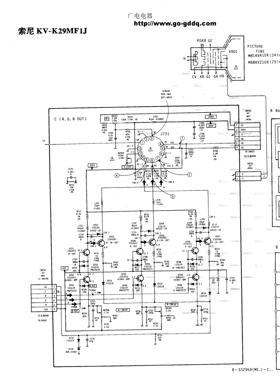 索尼KV-K29MF1J彩电原理图_索尼  KV-K29MF1J(13).pdf_第1页