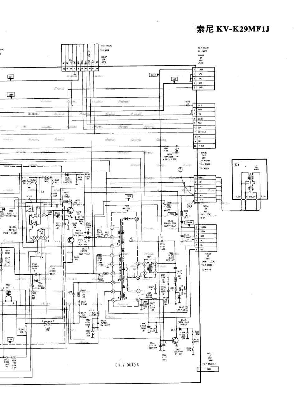 索尼KV-K29MF1J彩电原理图_索尼  KV-K29MF1J(04).pdf_第1页