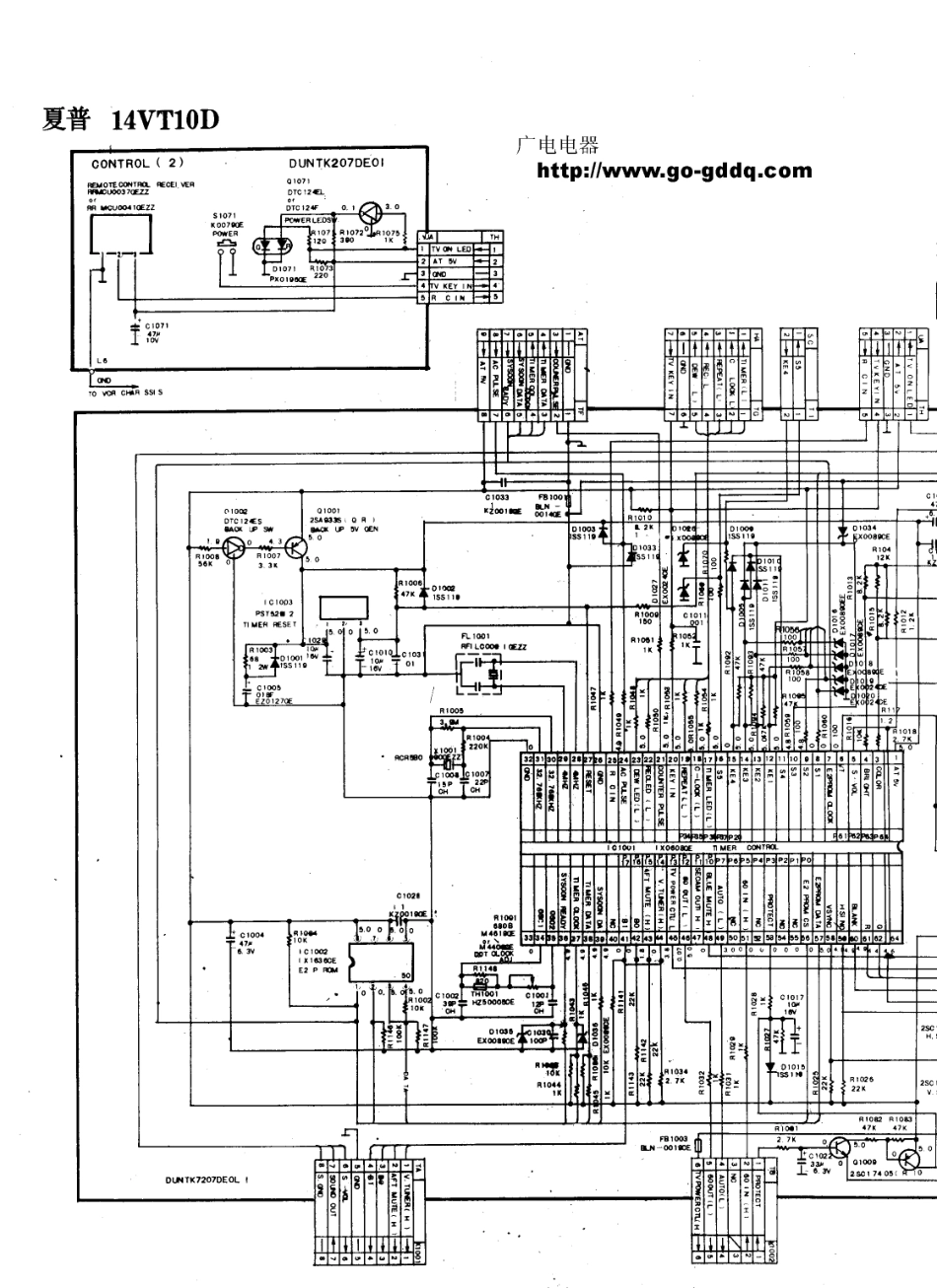 夏普SHARP 14VT10D彩电电路原理图_夏普  14VT10D(37).pdf_第1页