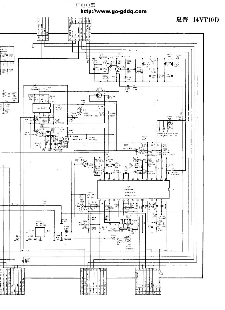 夏普SHARP 14VT10D彩电电路原理图_夏普  14VT10D(28).pdf_第1页