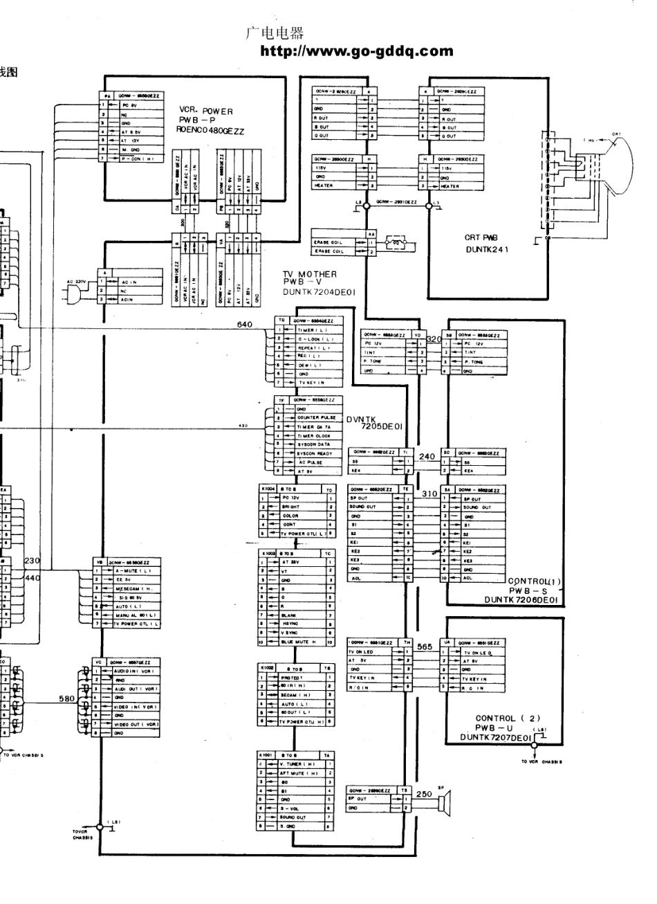 夏普SHARP 14VT10D彩电电路原理图_夏普  14VT10D(22).pdf_第1页