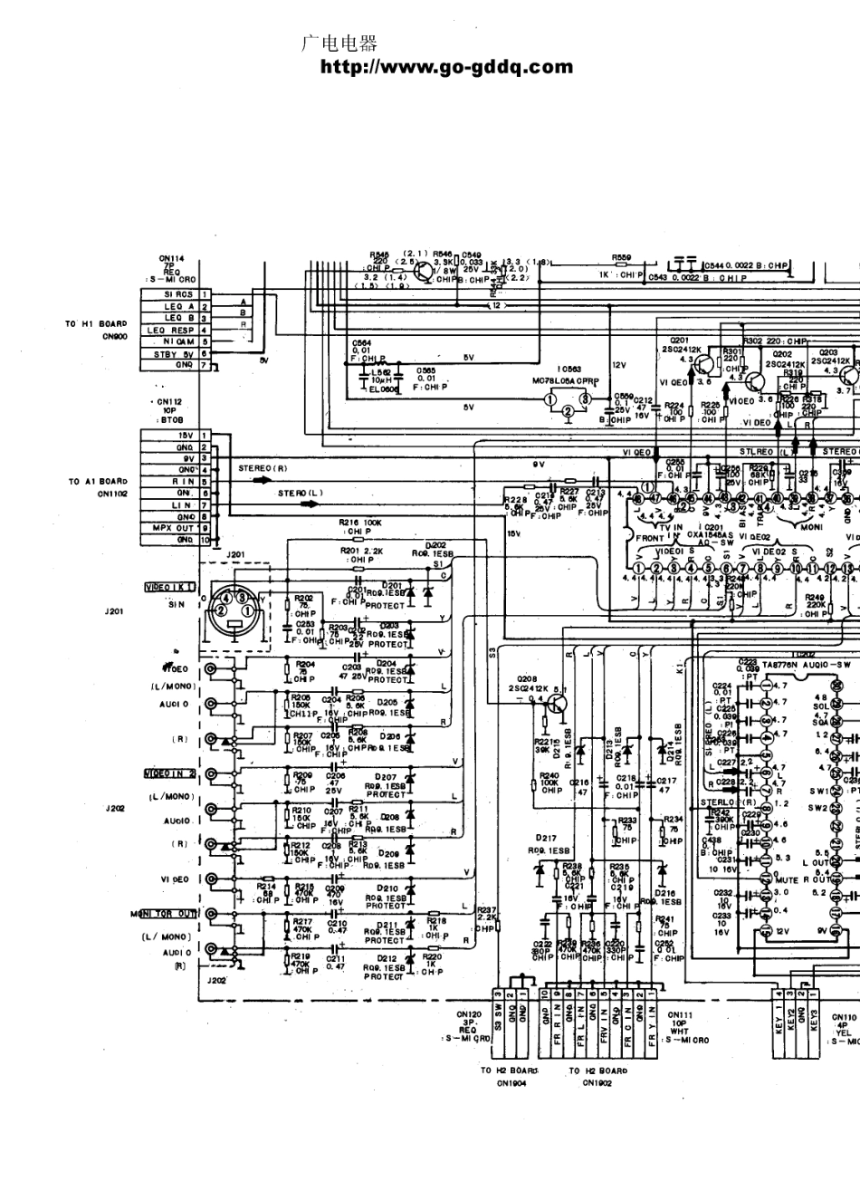 索尼KV-K25MN11彩电原理图_索尼  KV-K25MN11、KV-K29MN11、KV-K29MH11(07).pdf_第1页