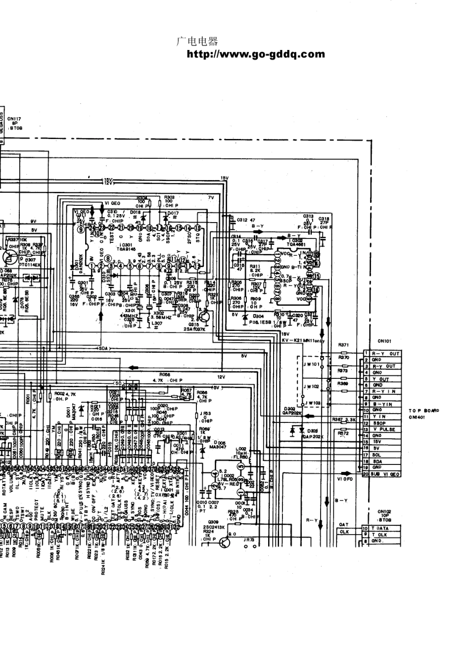 索尼KV-K25MN11彩电原理图_索尼  KV-K25MN11、KV-K29MN11、KV-K29MH11(06).pdf_第1页