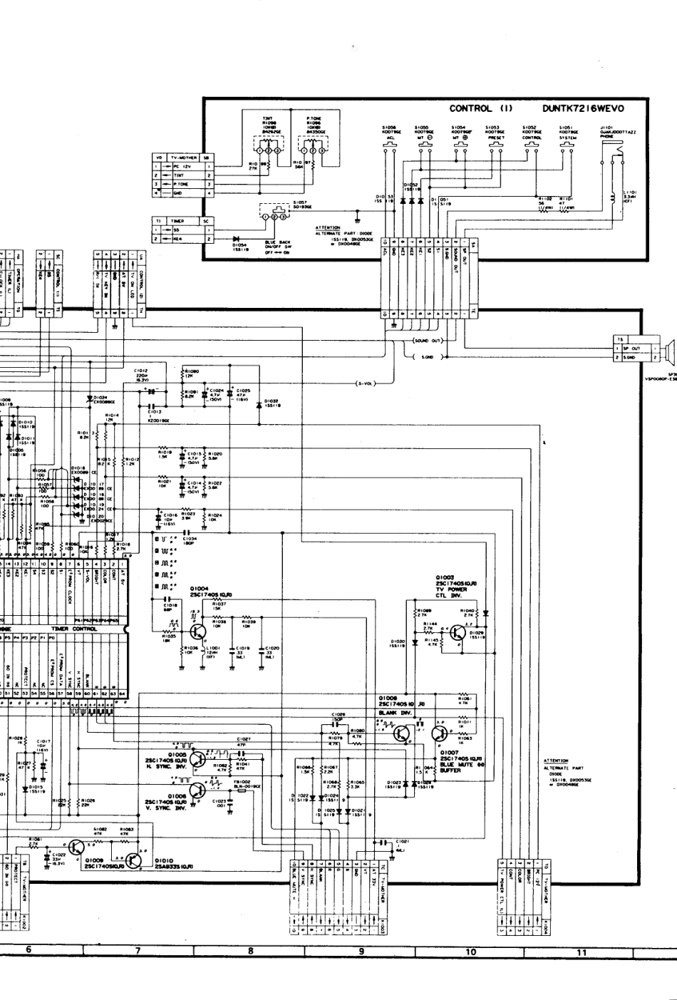 夏普SHARP 14VT10D1彩电电路原理图_夏普  14VT10D1(05).pdf_第1页