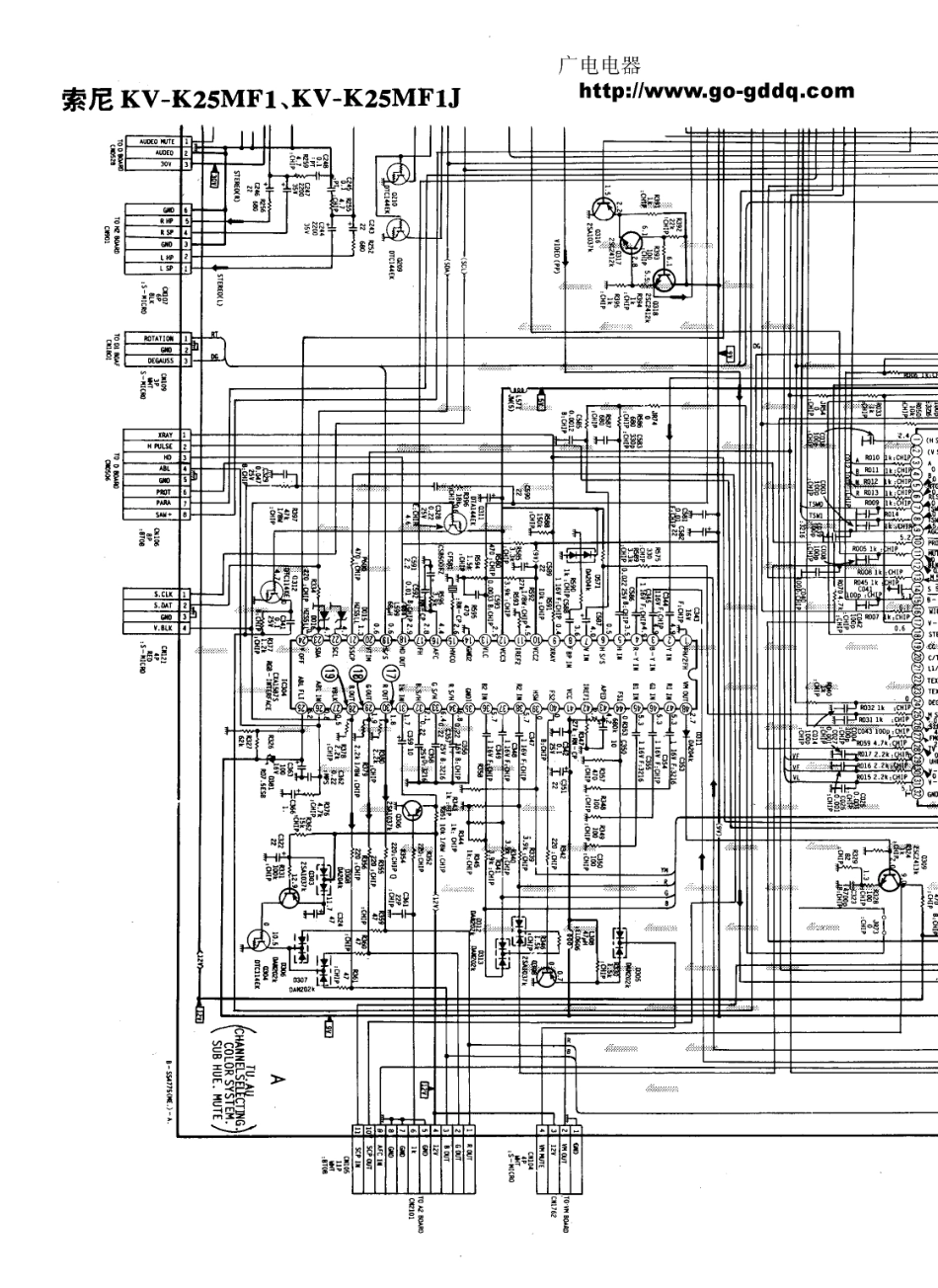 索尼KV-K25MF1J彩电原理图_索尼  KV-K25MF1、KV-K25MF1J(13).pdf_第1页