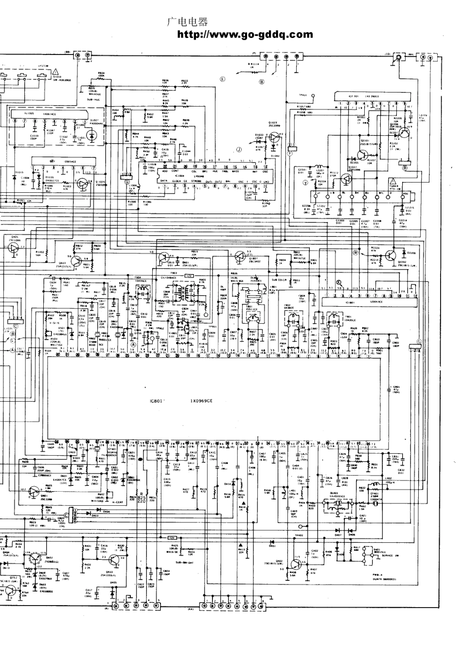 夏普SHARP 14S11-A1彩电电路原理图_夏普  21S11-A1(08).pdf_第1页