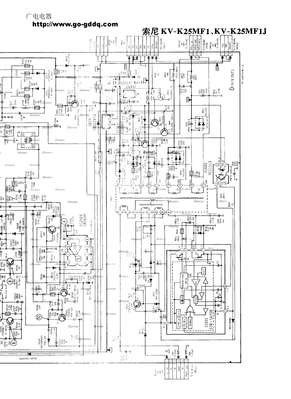 索尼KV-K25MF1J彩电原理图_索尼  KV-K25MF1、KV-K25MF1J(08).pdf_第1页