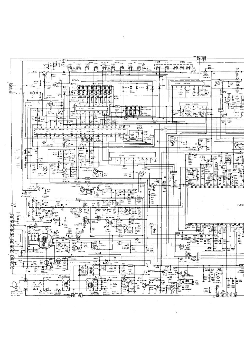 夏普SHARP 14S11-A1彩电电路原理图_夏普  21S11-A1(01).pdf_第1页