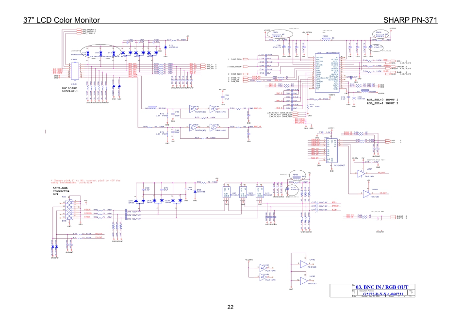 夏普PN-371液晶显示器电路图.pdf_第2页