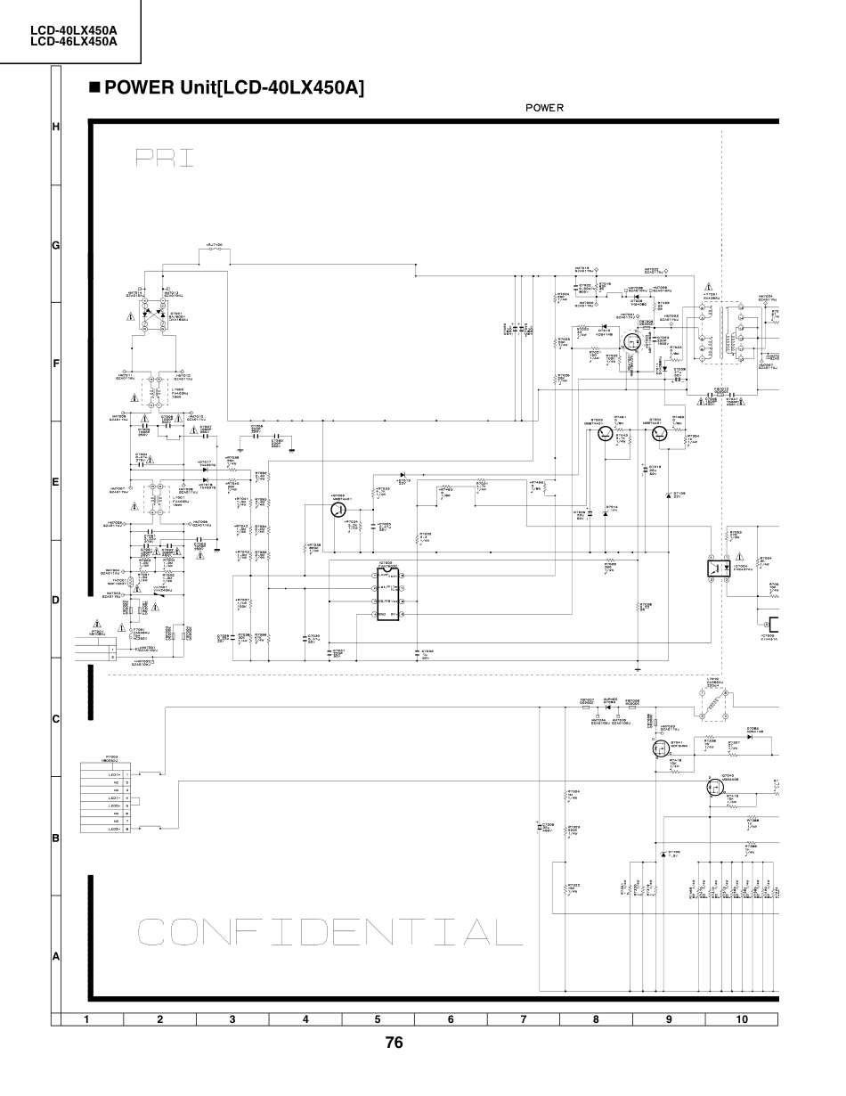 夏普LCD-46LX450A液晶电视电源板电路原理图图.pdf_第1页