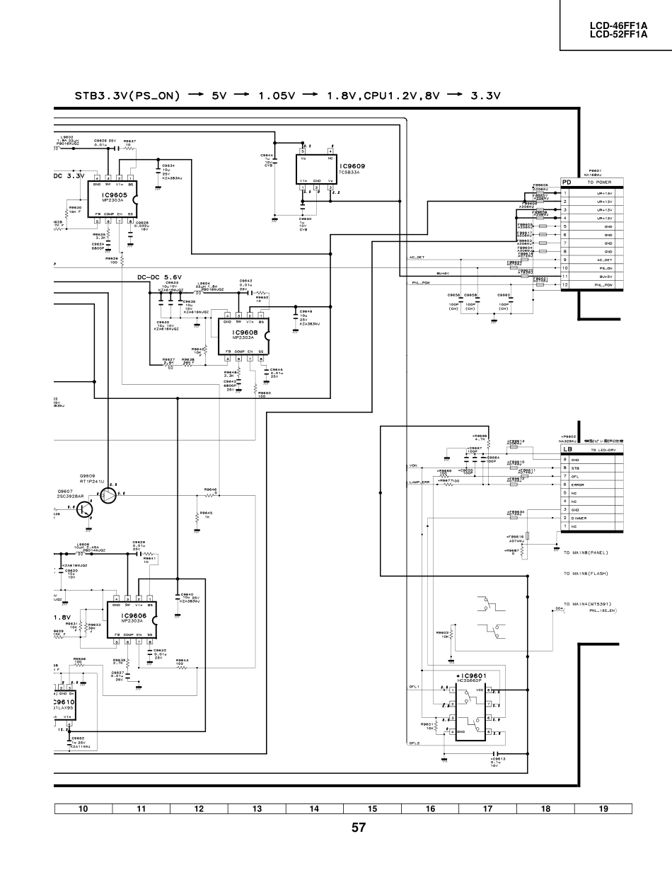 夏普LCD-46FF1A电源板电路图.pdf_第2页