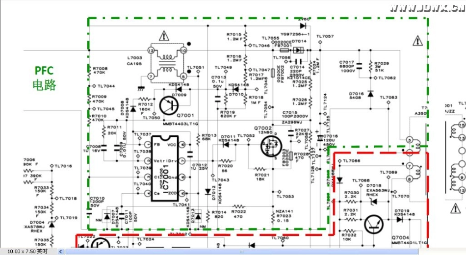 夏普LCD-40G100A液晶电视电源板电路图.pdf_第1页