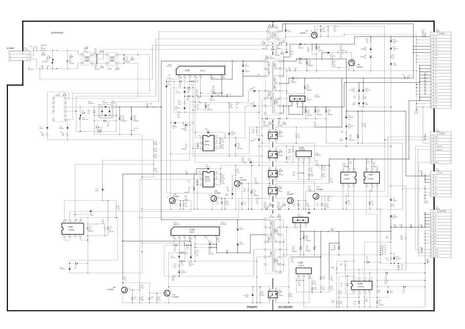 夏普LCD-32A33液晶电视电源板电路图.pdf_第1页