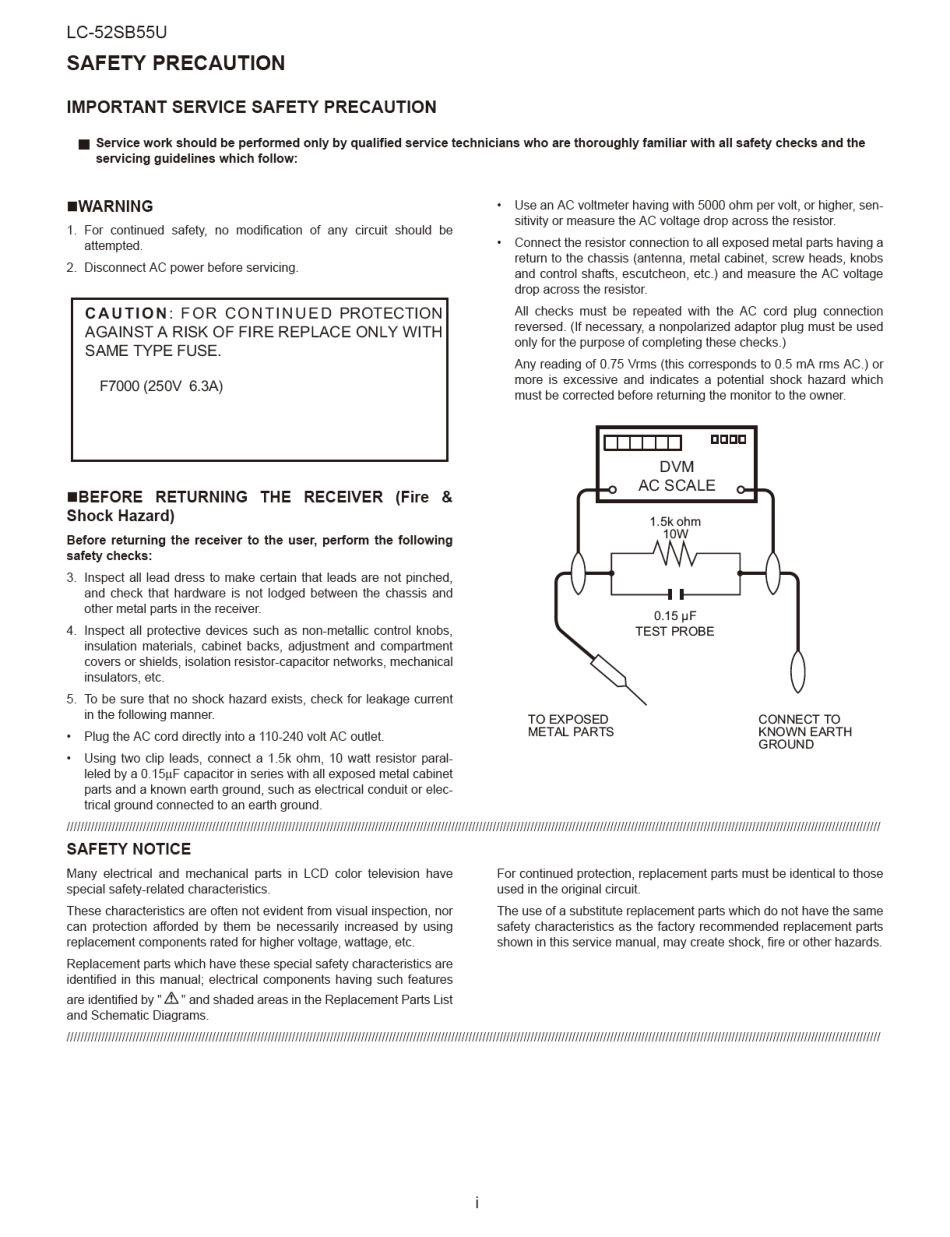 夏普LC-52SB55U液晶电视维修手册.pdf_第2页