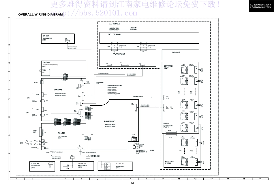 夏普LC-37GA8液晶电视电路原理图_LC-37GA8.pdf_第1页