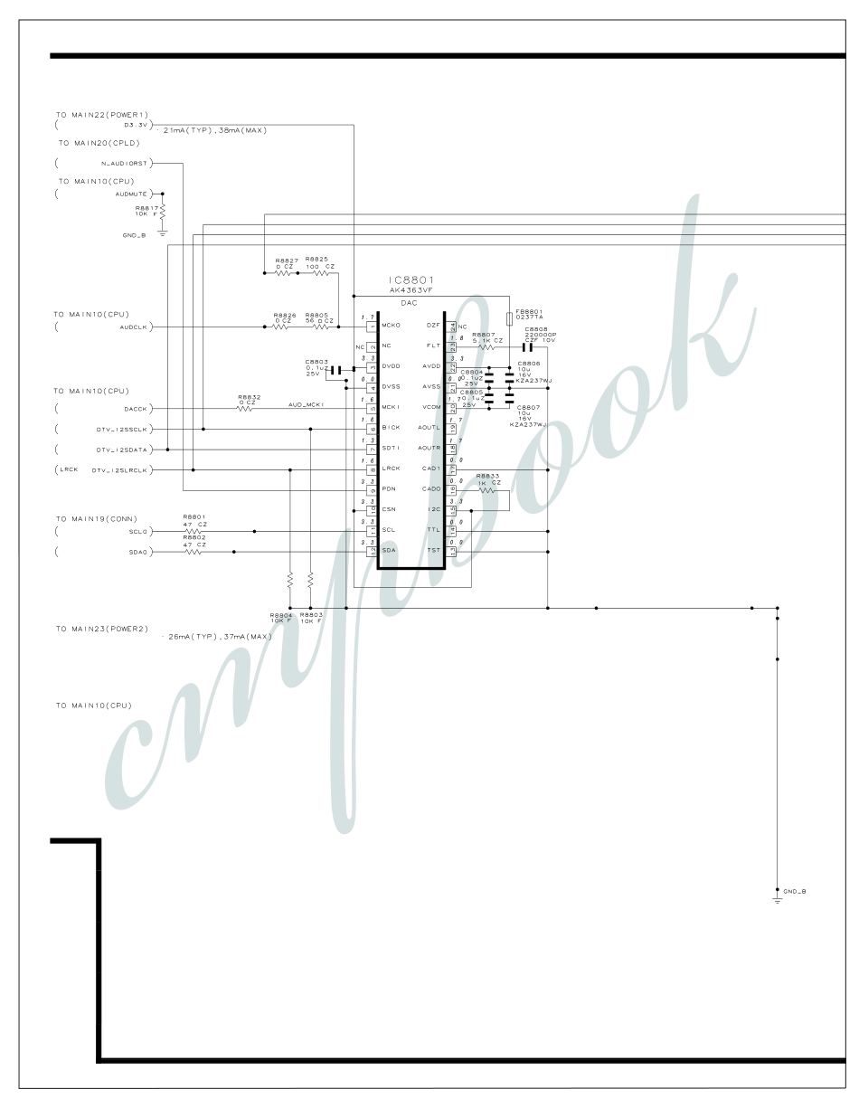 夏普LC-37D90U液晶电视电路图_（三）主板AV输出电路1.pdf_第1页