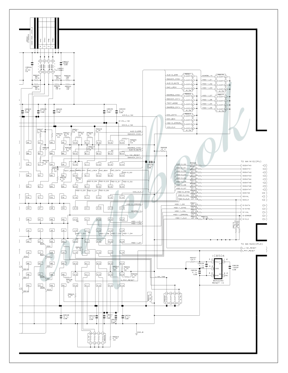 夏普LC-37D90U液晶电视电路图_（三十六）主板连接电路2.pdf_第1页