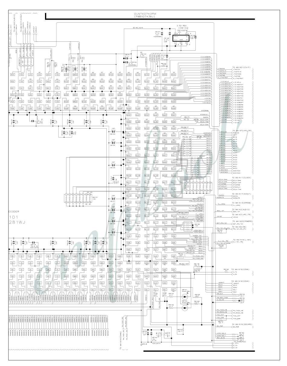 夏普LC-37D90U液晶电视电路图_（十二）主板CPU控制电路2.pdf_第1页