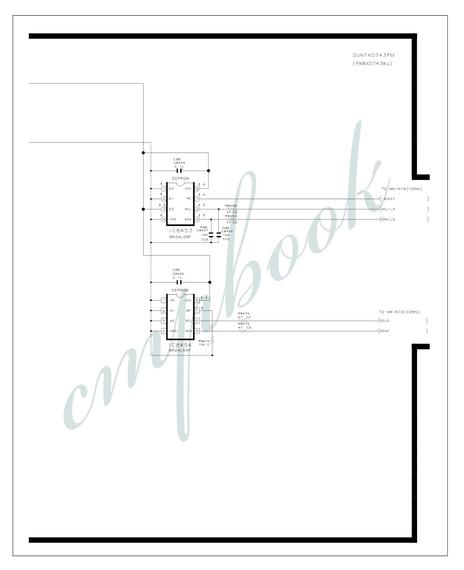 夏普LC-37D90U液晶电视电路图_（十六）主板EPROM存储器电路2.pdf_第1页