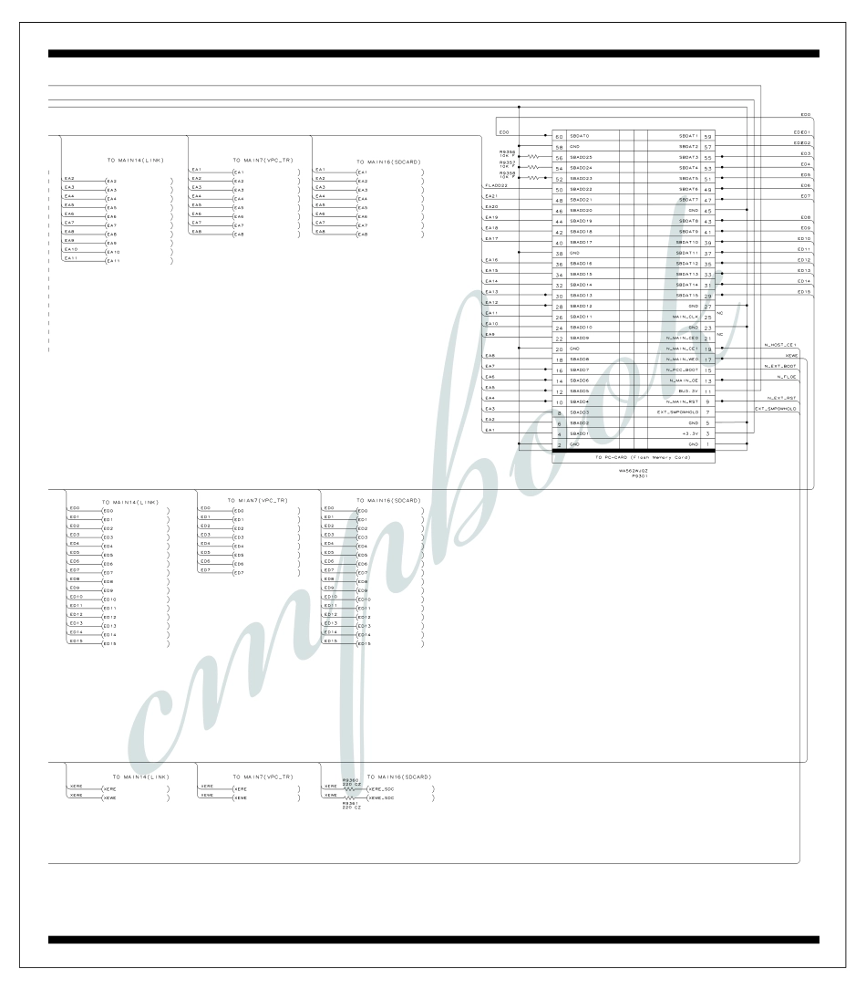 夏普LC-37D90U液晶电视电路图_（二十）主板EX总线电路2.pdf_第1页