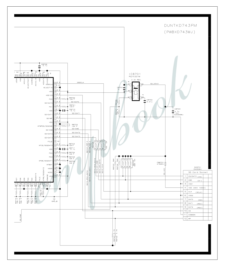 夏普LC-37D90U液晶电视电路图_（二十八）主板SD卡电路2.pdf_第1页