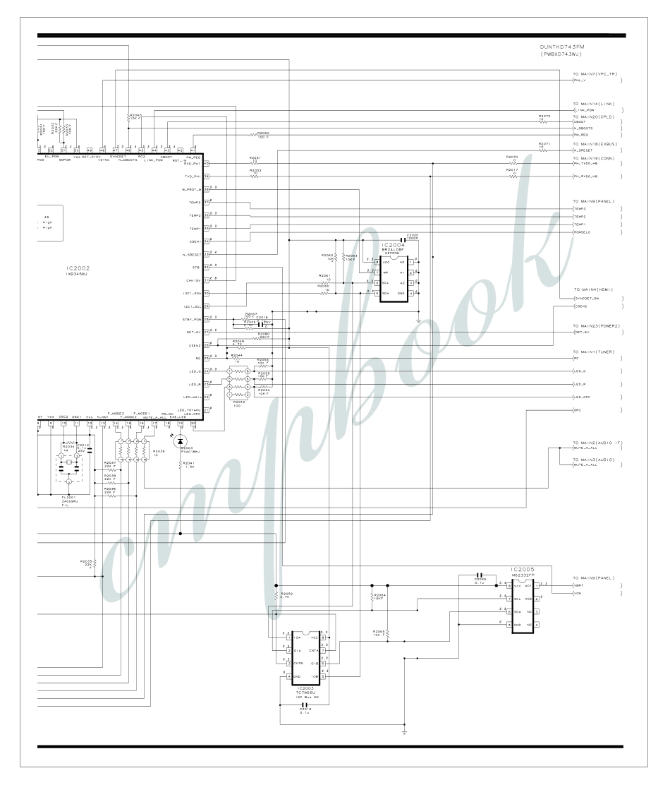 夏普LC-37D90U液晶电视电路图_（二十二）主板H8电路2.pdf_第1页