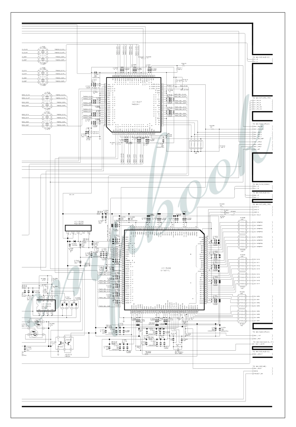 夏普LC-37D90U液晶电视电路图_（二十四）主板HDMI／DVI电路2.pdf_第1页