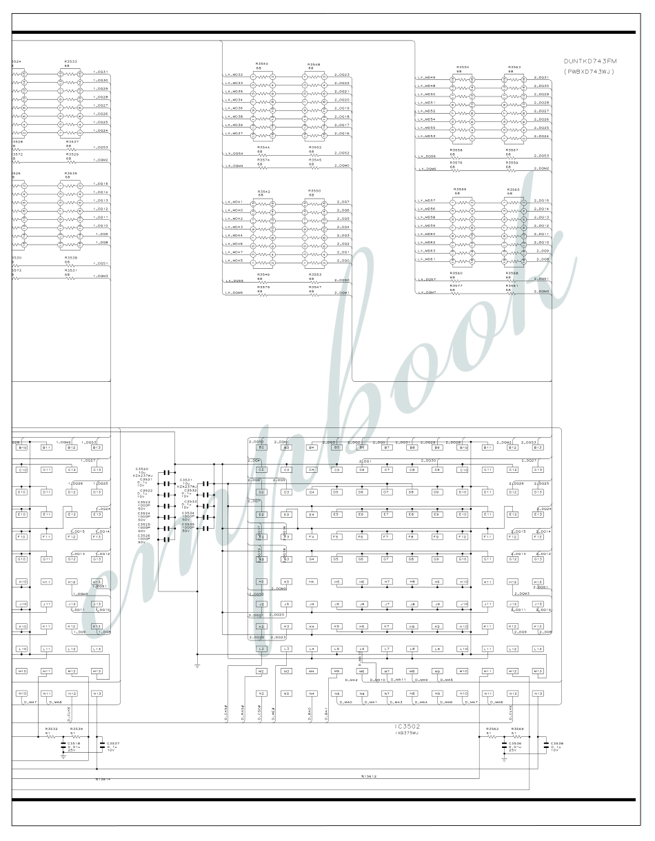 夏普LC-37D90U液晶电视电路图_（六）主板VPC-DDR电路2.pdf_第1页