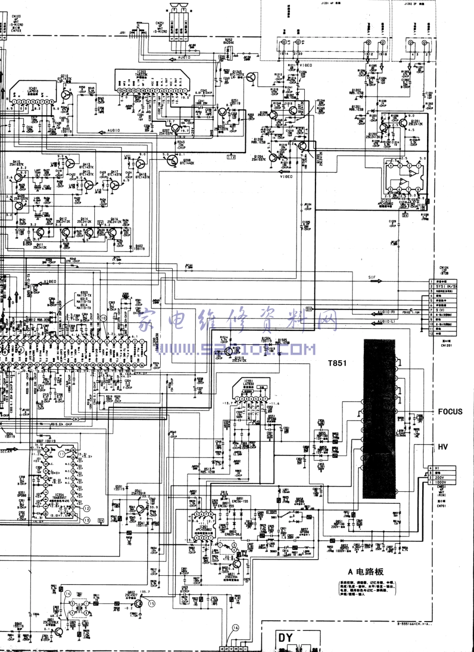 索尼KV-G25T1彩电图纸.pdf_第1页