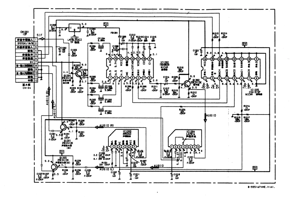 索尼KV-G25T1彩电电路原理图_索尼KV-G25T1(5).pdf_第1页